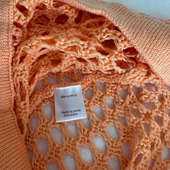 Lovers + Friends - Stellar Skirt | Knit/Crochet | Tangerine | Size XL | NWT/NEW - Picture 6 of 8
